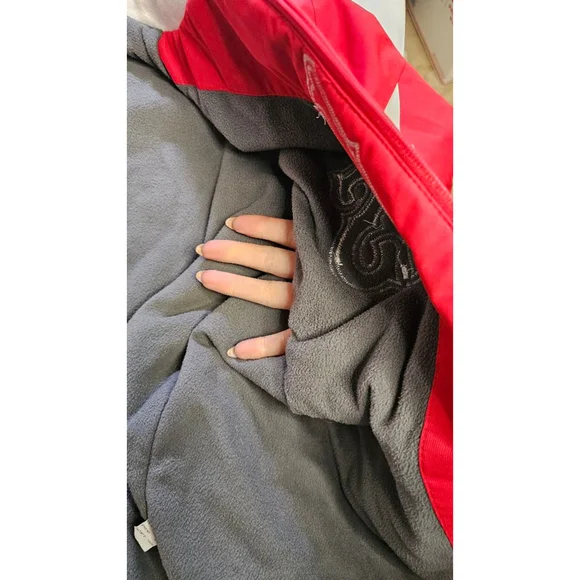 Majestic Braves Coat Size Medium with Therma Base - Picture 6 of 10